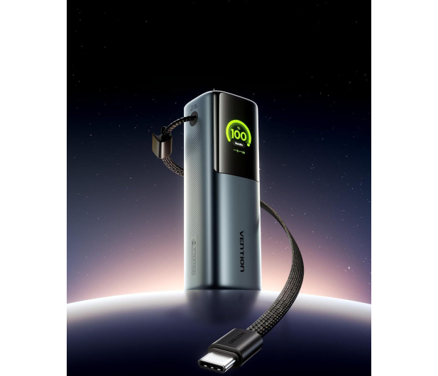 Vention Powerbank Powerhive Series 20000mAh 165W + kabel USB-C 240W - 1543395 - zdjęcie 2